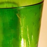 Vase en verre soufflé d'Empoli 35 cm