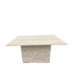 Table basse en travertin 