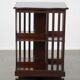 Antique English Wooden Book Carousel on Wheels – Late 19th Century
