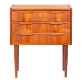 Table de chevet danoise en teck, années 1960