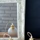 Vintage tulip hanging lamp