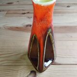 Pichet Vallauris – Free form – Red and green enamel – 1960s–70s – Vintage