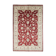 Handmade traditional red ziegler rug floral wool area rug- 124x187cm