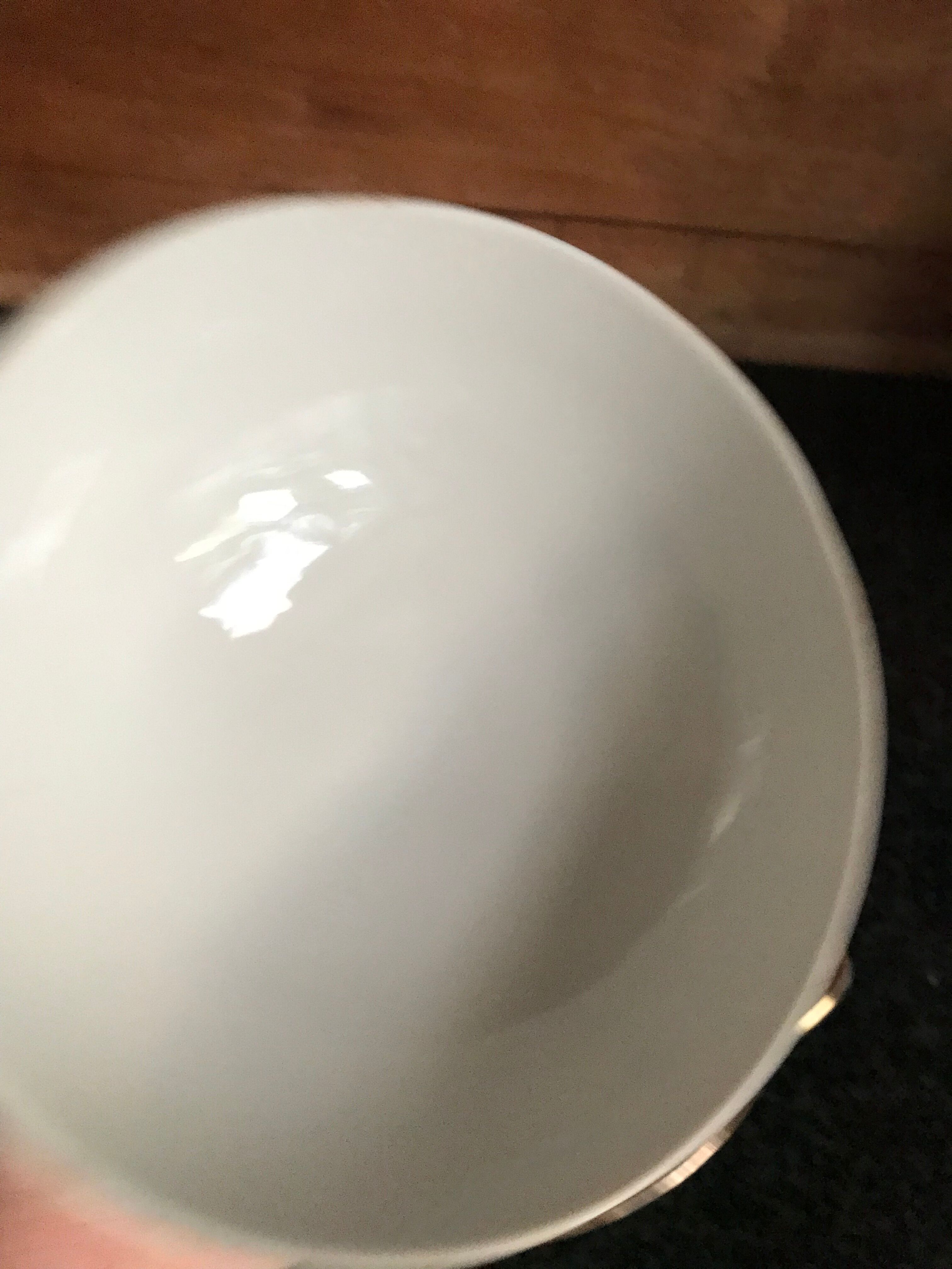 Butter maker in Porcelain of Limoge