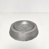 Cendrier rond vintage bistrot années 50 fonte aluminium