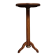 Empire period pedestal table in solid wood and gilt bronze