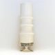 German Modernist White Glass Vase Karl Friedrich Glass Germany 1960s