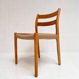 Set of 4 model 84 chairs by Niels Otto Møller, 1960s