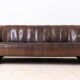 Canapé vintage en cuir, De Sede, Suisse, modèle DS 44, années 1970