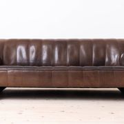 Vintage Leather Sofa, De Sede, Switzerland, Model DS 44, 1970s