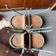 Lot de 4 chaises enfant en bois & métal