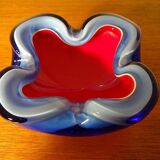 Italian Murano Glass Ashtray, 1960s