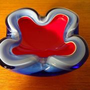 Italian Murano Glass Ashtray, 1960s