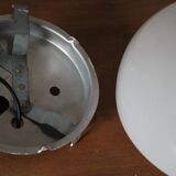White opaline ldr ceiling light