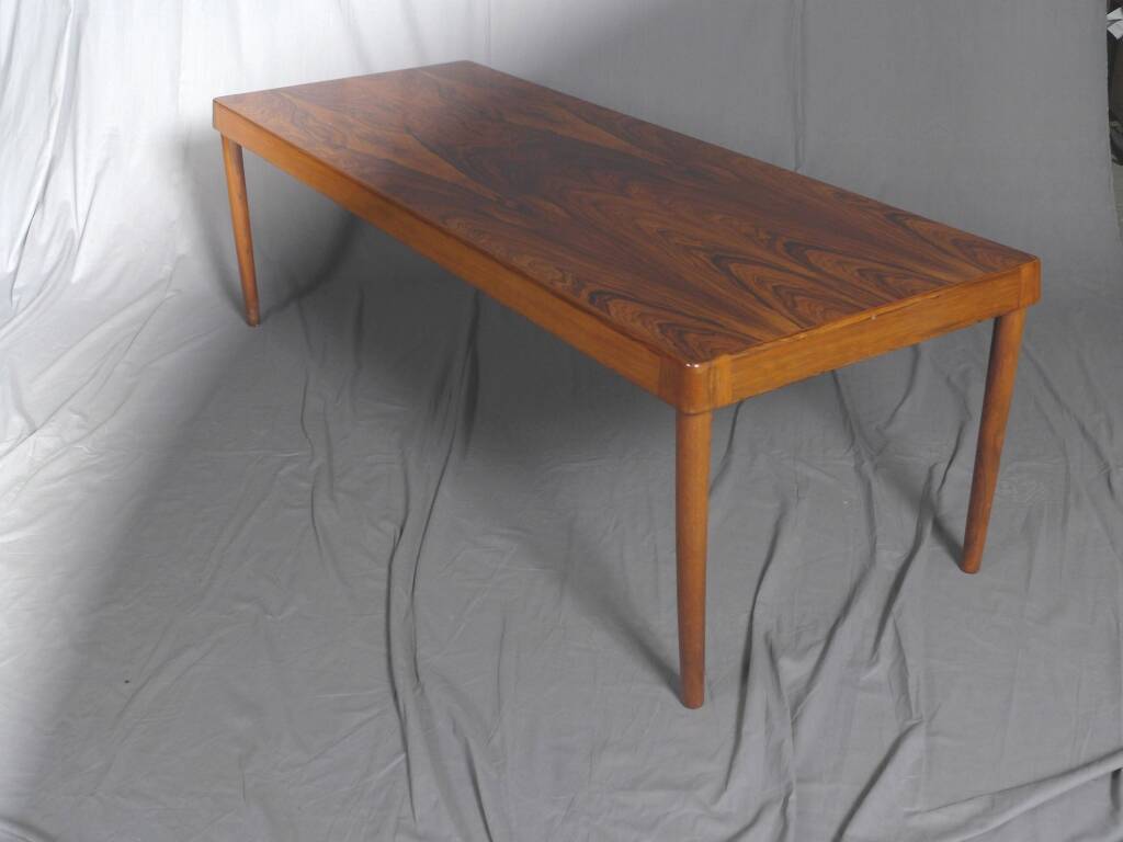 Rosewood coffee table. Denmark. 1960s