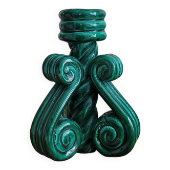 La Redoute x Selency ceramic candle holder 01 green