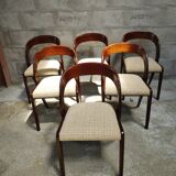 Vintage teak table and chairs set