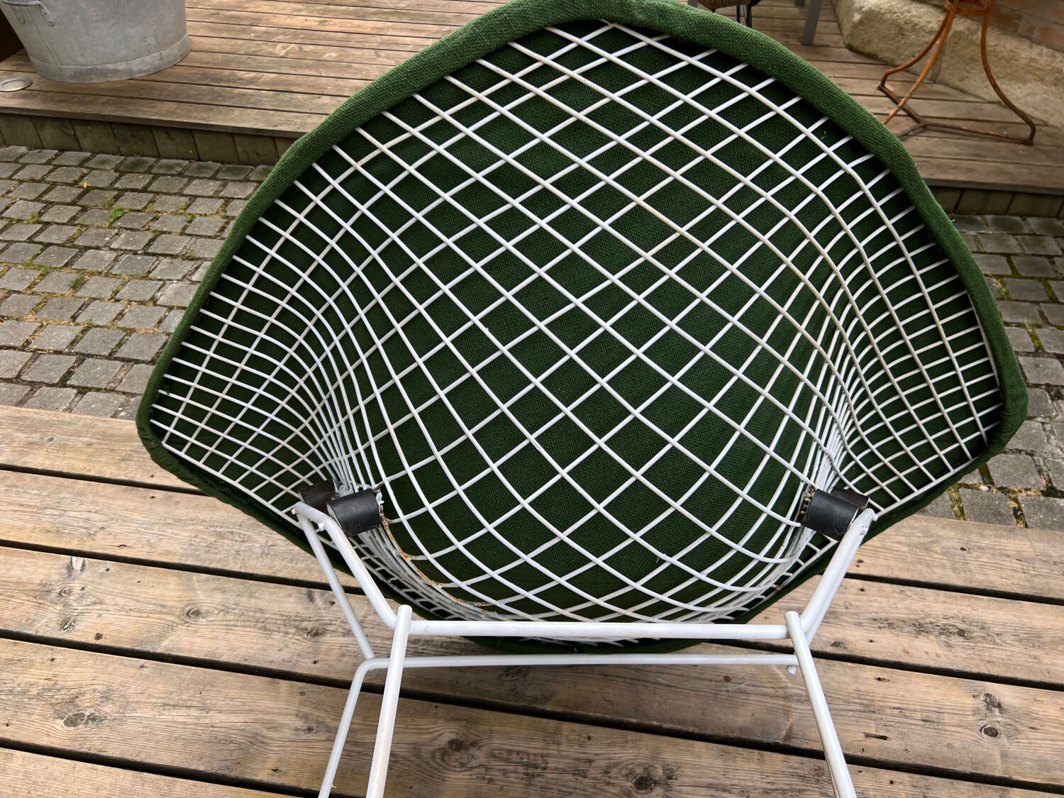 Armchair Bertoia Diamond large