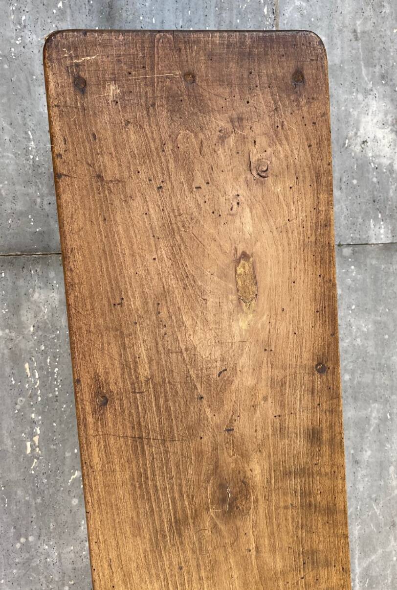 A pair of antique benches