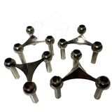 Set of 20 Nagel candle holders