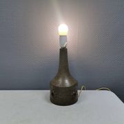 Ceramic table lamp by Danish artist Gitte Dochedahl Denmark 1960s.