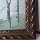 Watercolor signed 1943 Fay-Lès-Nemours French landscape