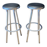 Pair of bar stools by Joan Casas I Ortinez for Indecasa
