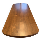 Solid elm table
