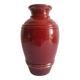 Old vintage numbered art deco red vase