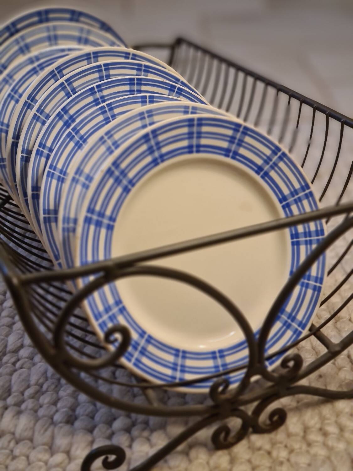 Old Badonvillers dessert plates