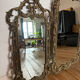 Baroque/Rococo triptych mirror in gilt brass, circa 1950 -M