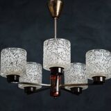 Lustre by Carl Fagerlund for Orrefors, 1950s