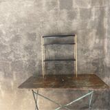 Vintage gold string metal shelf