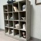 Large distressed wooden locker cabinet (renovated)