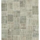 Handwoven Oriental Vintage 172 cm x 236 cm Grey Patchwork Carpet