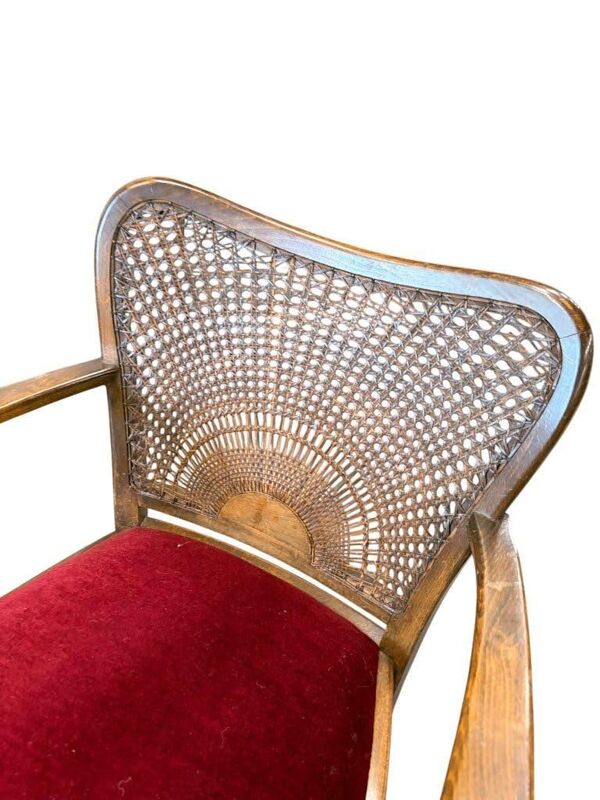 Fauteuil vintage en bois / une place / fauteuil lounge baroque