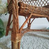 Vintage wicker child chair
