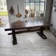 Table de monastère XXL en chêne, 19ème s.