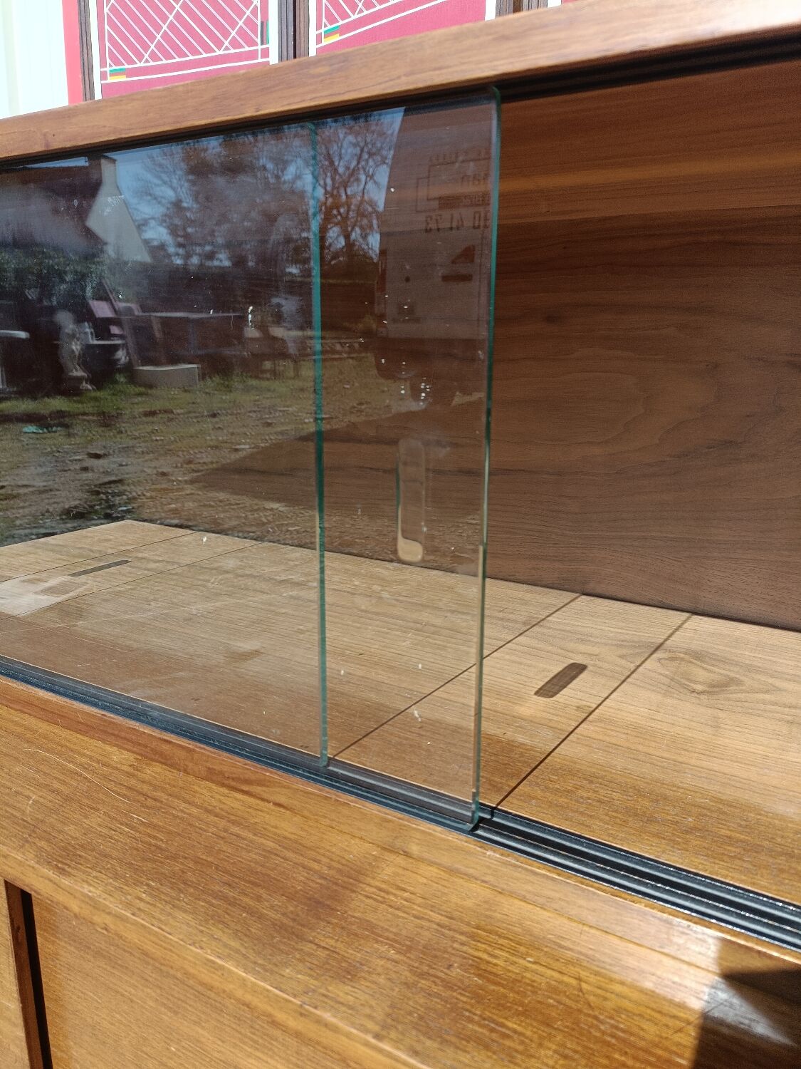 Bar furniture, vintage showcase