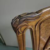 Table and 10 Art Nouveau style chairs.
