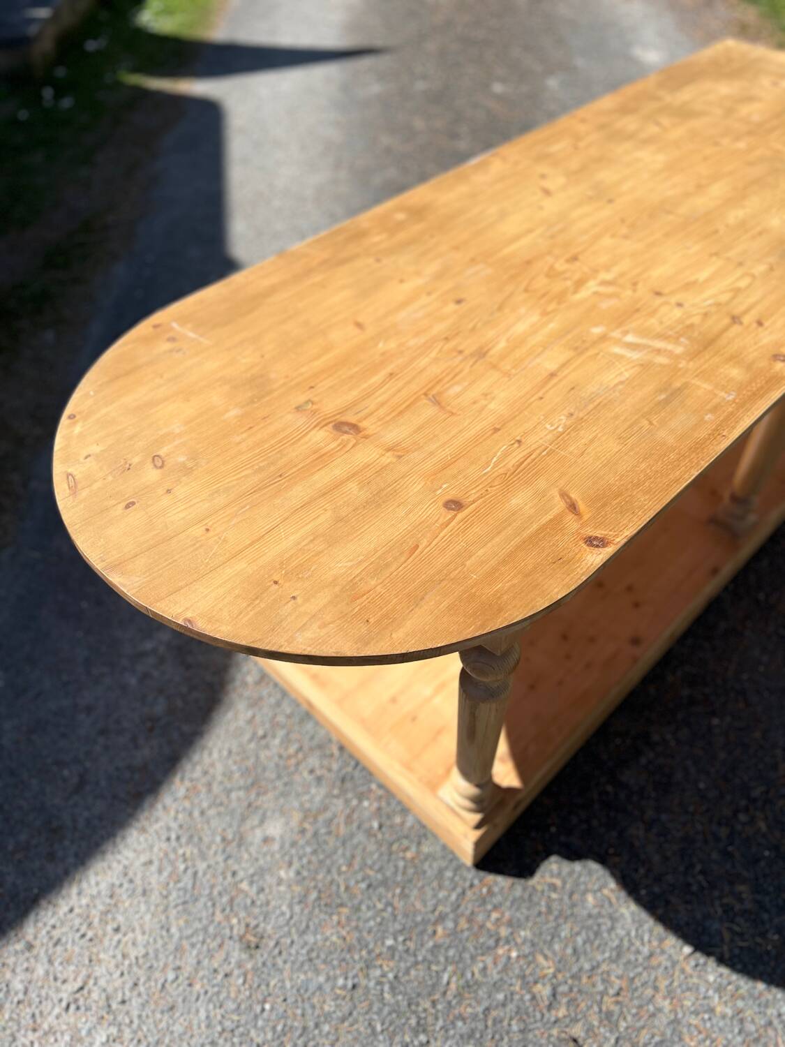 Draper-style coffee table