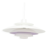 White Scandinavian Form Light lamp, 1970s