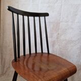 vintage Scandinavian Fanett style  chairs