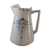Pitcher / ceramic broc of Clairefontaine years 20-30