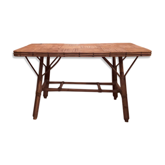 Rattan coffee table
