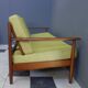 Yellow vintage sofa / daybed, 1960S