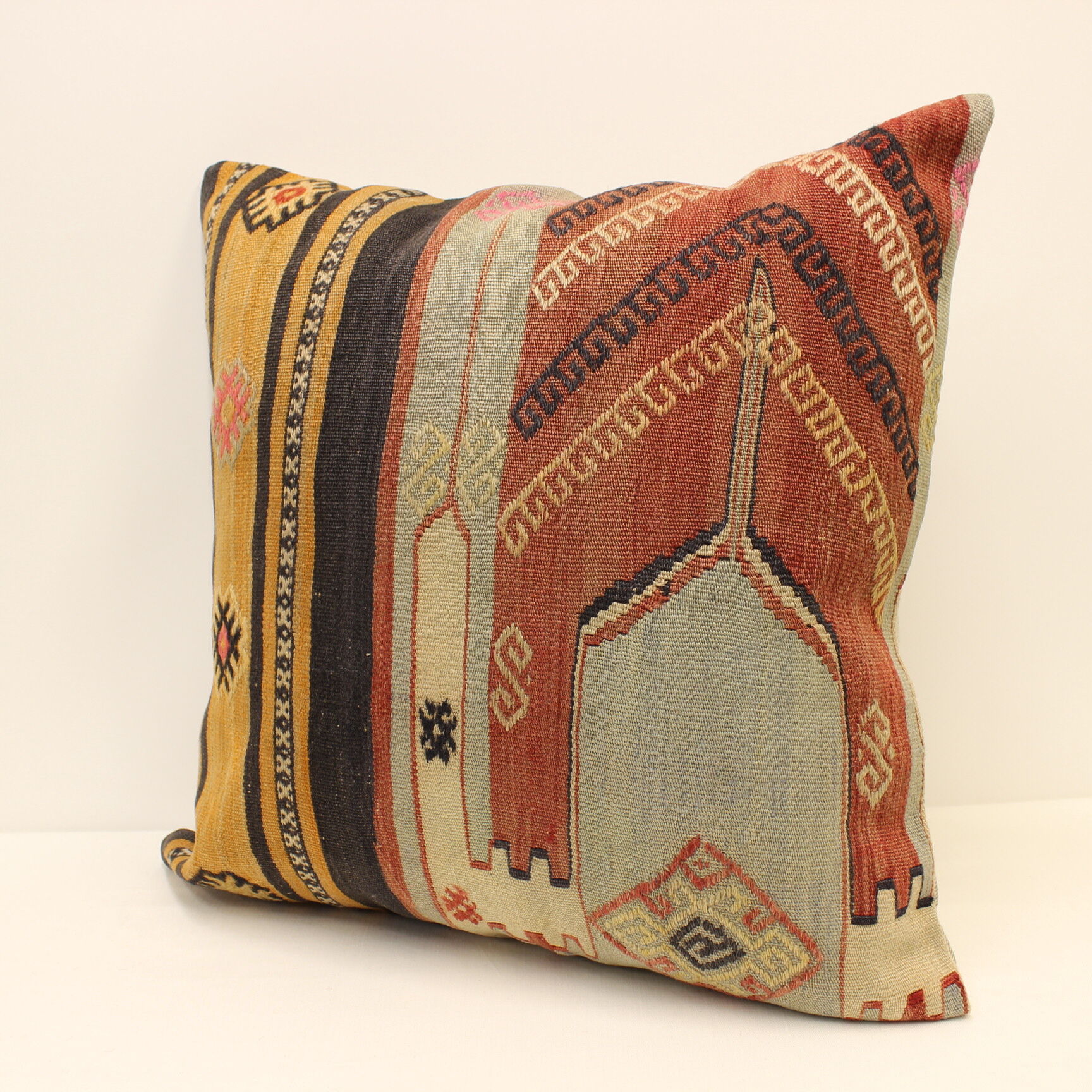 60x60 cm kilim cushion,vintage cushion cover