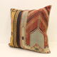 60x60 cm kilim cushion,vintage cushion cover