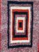 Handmade French Cogolin art deco rug 120x220 cm