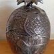 Large silver pineapple ice bucket